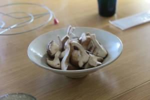 椎茸の酒蒸し01