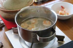 海老とアスパラのスープ05