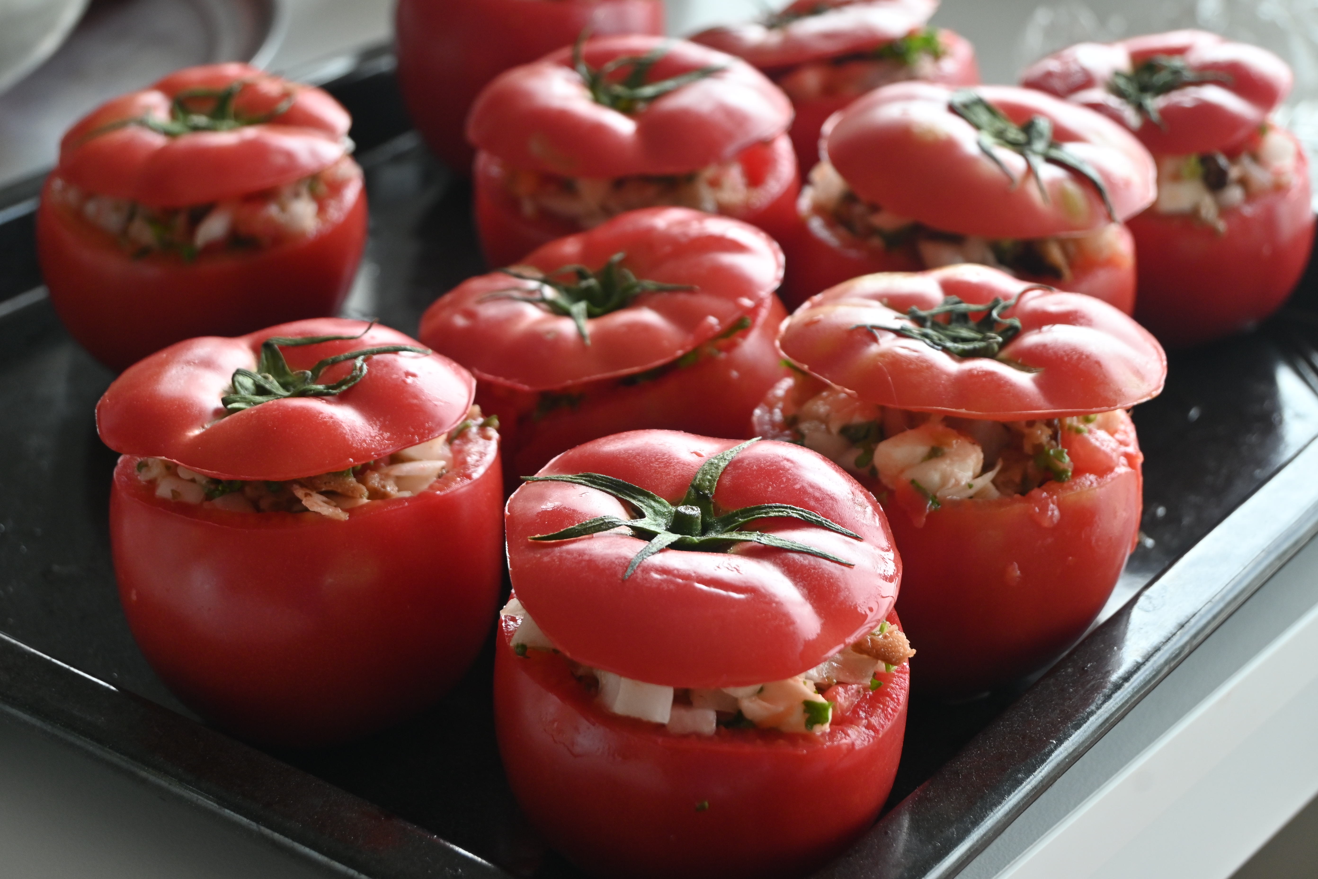 トマトの詰め物8